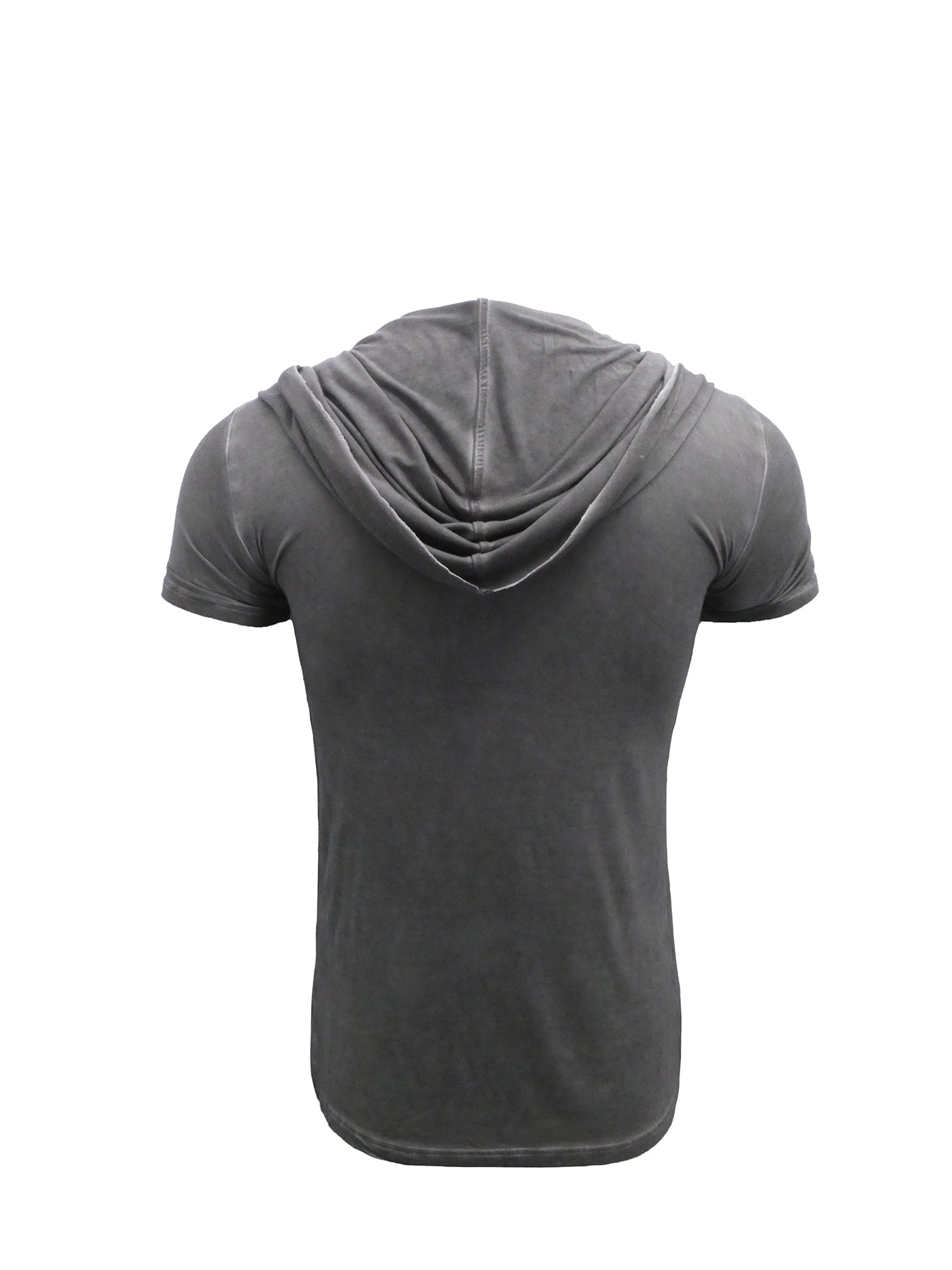 SHADOW WATERFALL T-SHIRT WITH DRAPING