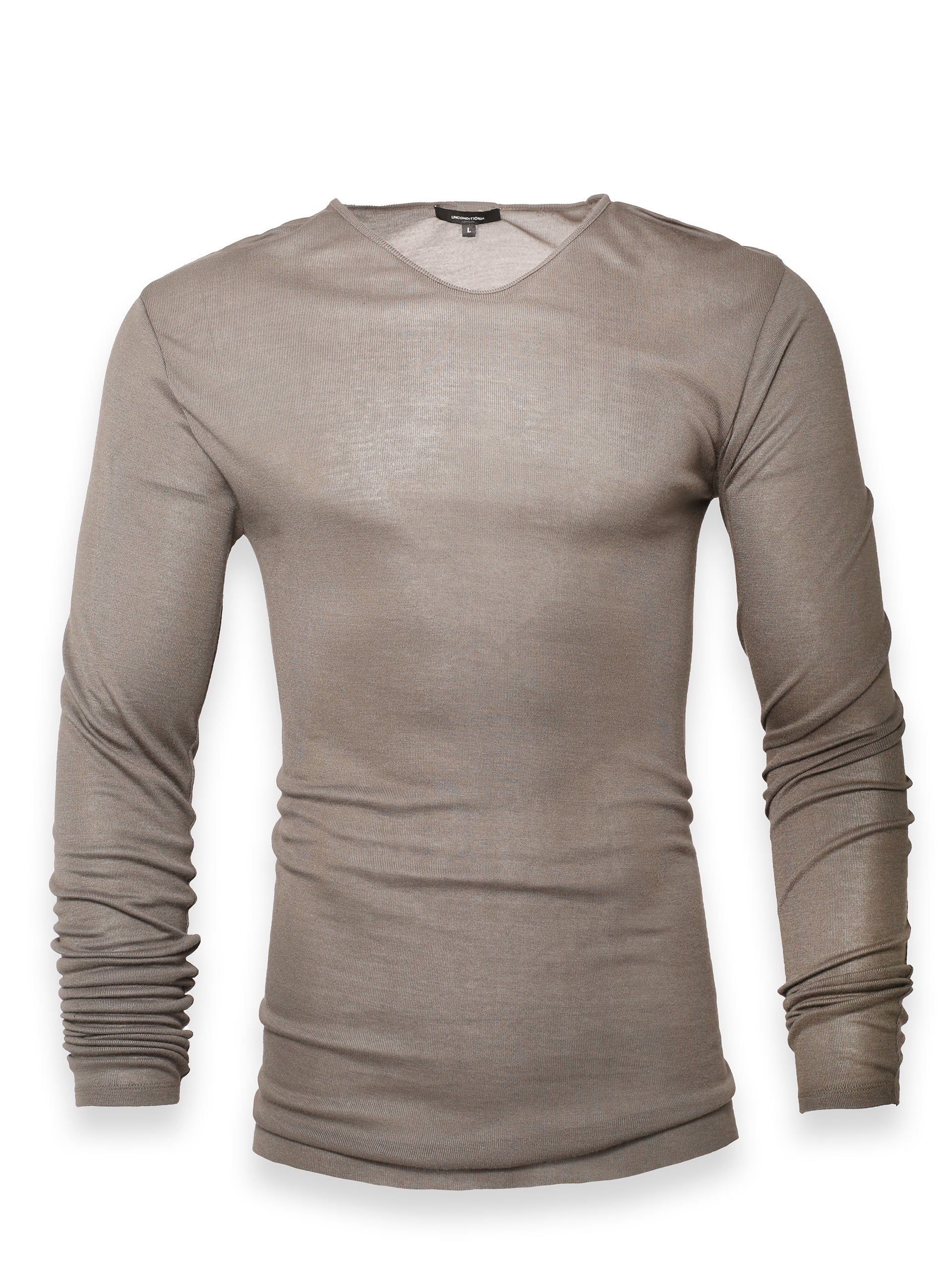 Long Sleeve Grey T-Shirt