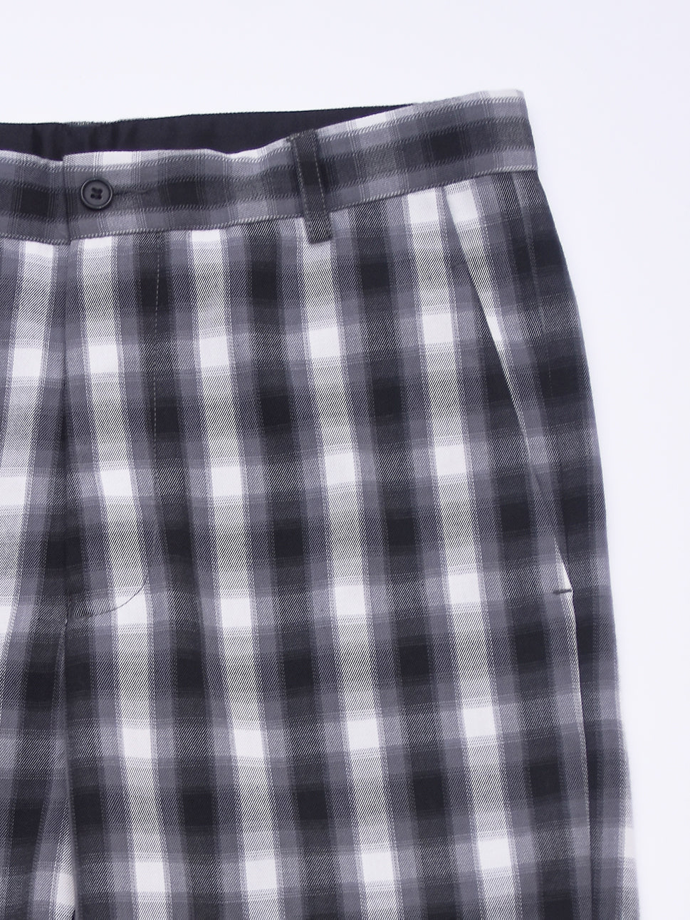 GREY TONES CHECKED TROUSERS