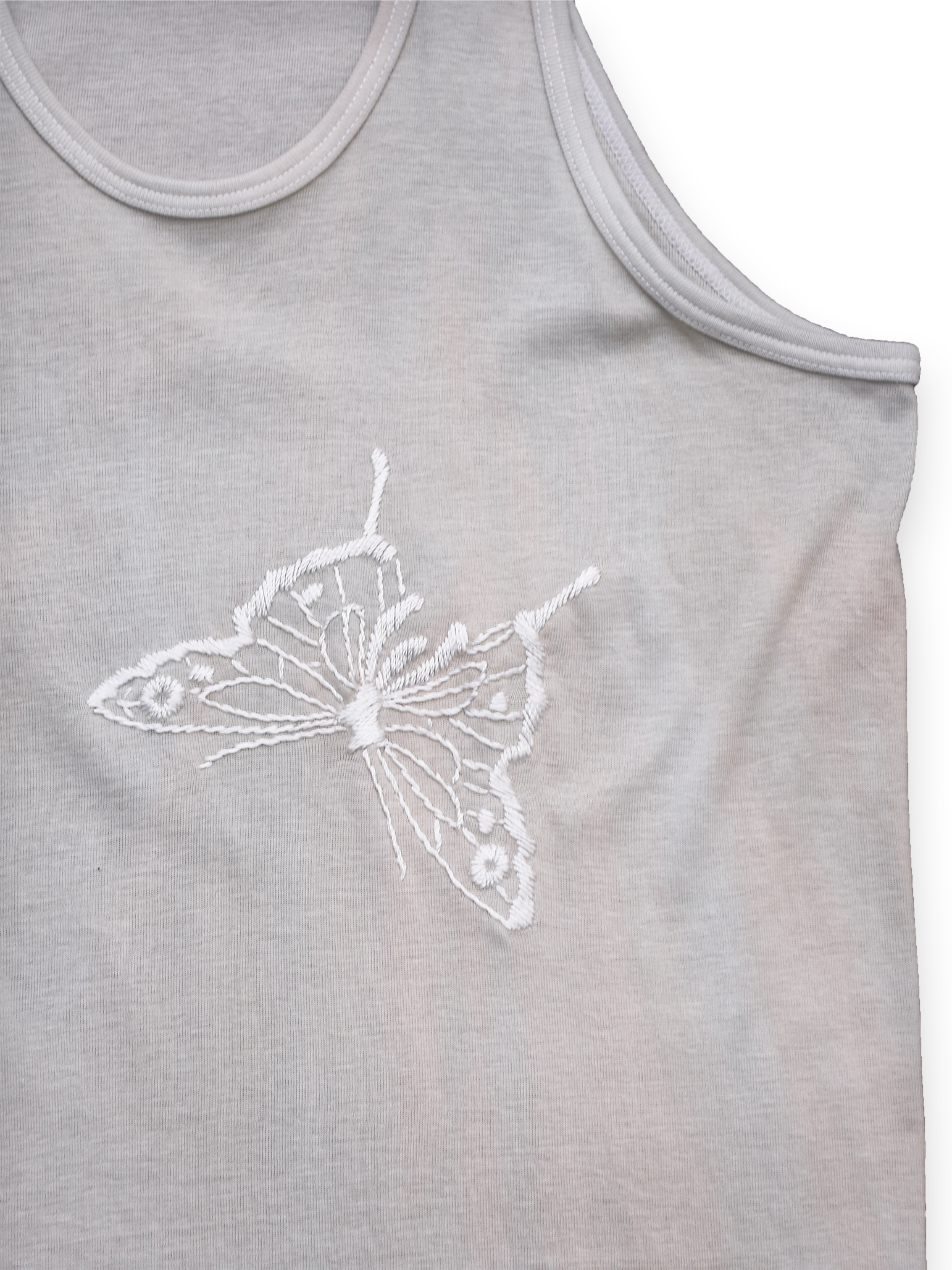 WASHED BUTTERFLY VEST