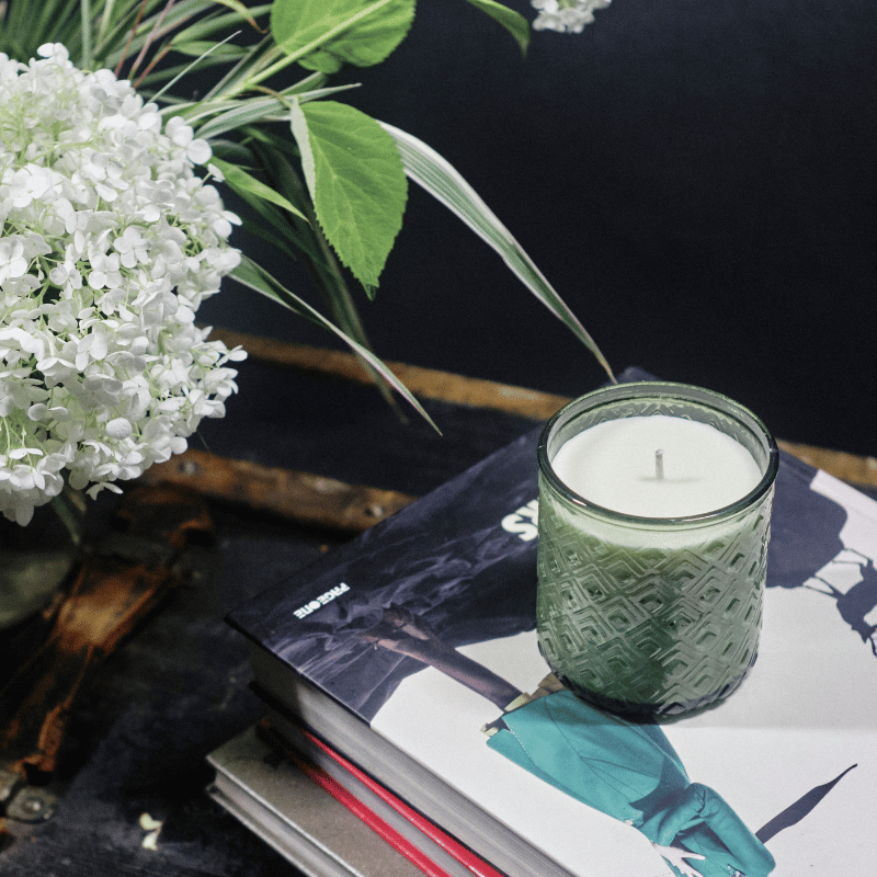 Willow Alexander Recycled Glass Lime, Basil & Mandarin Candle
