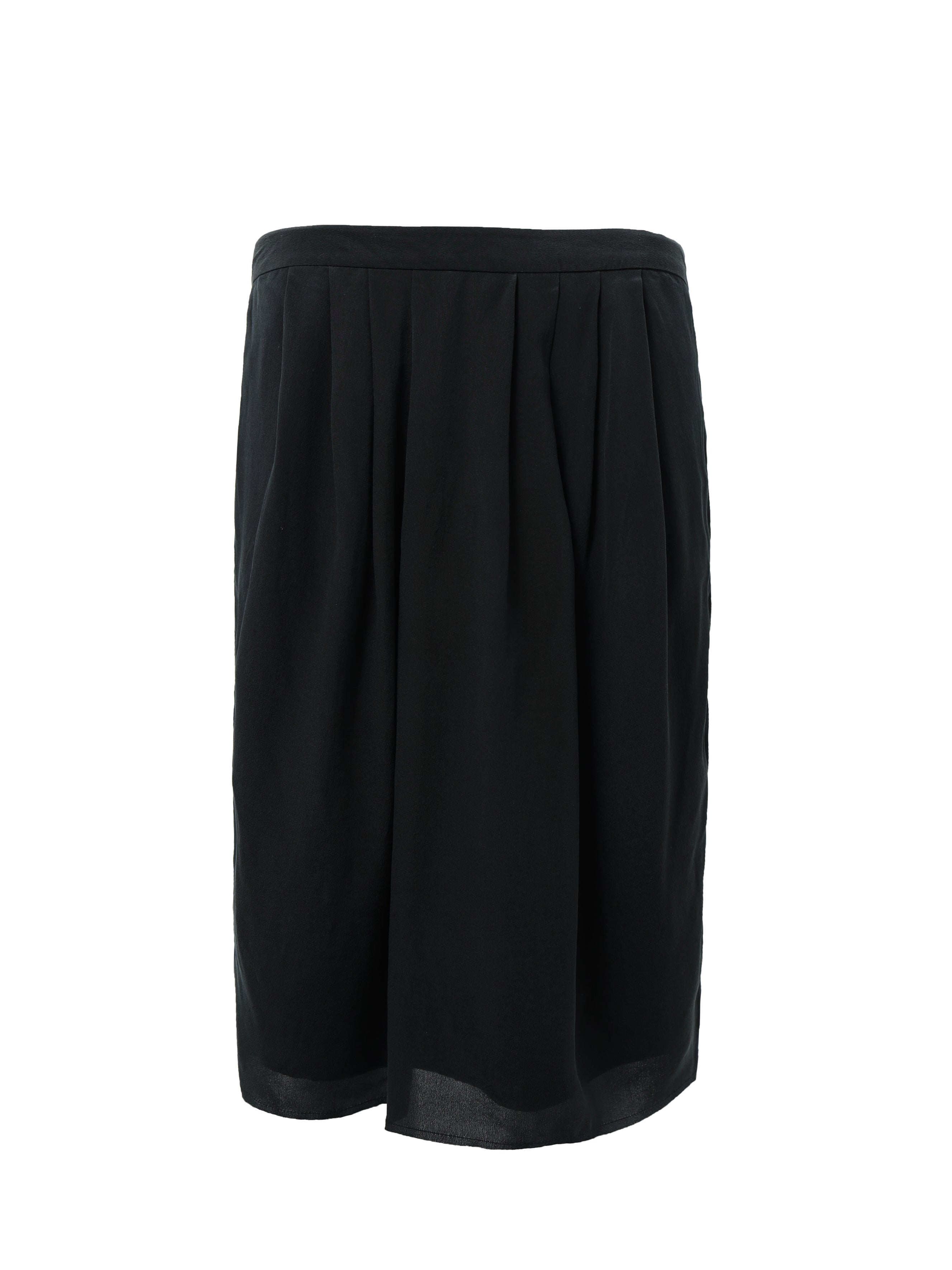 Black Double Layered Skirt