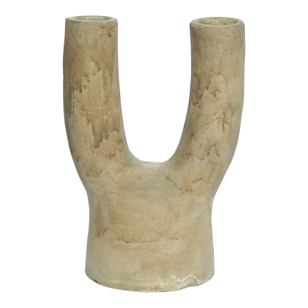 Tosca U Shape Terracotta Vase