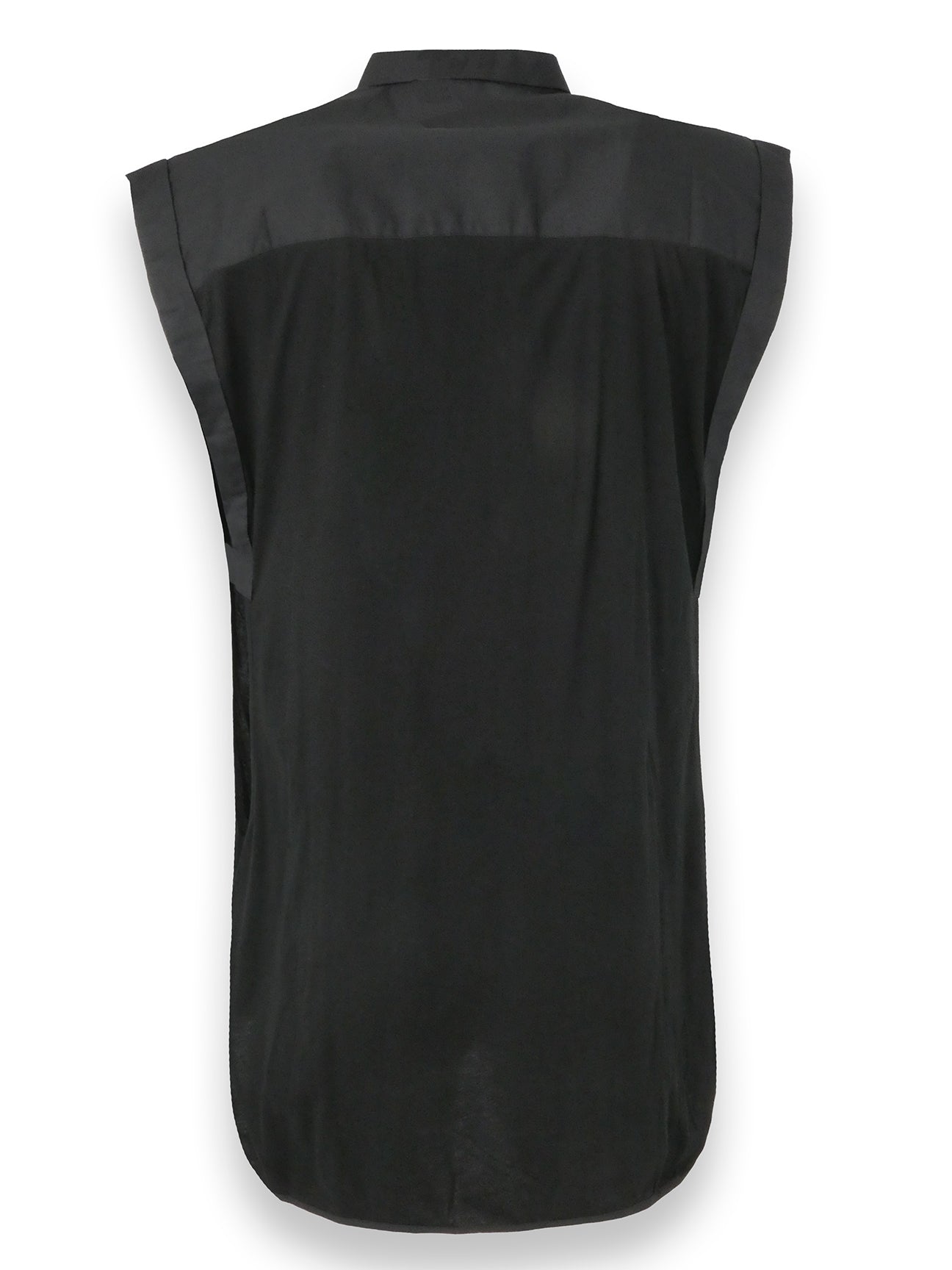 Black Sleeveless Shirt