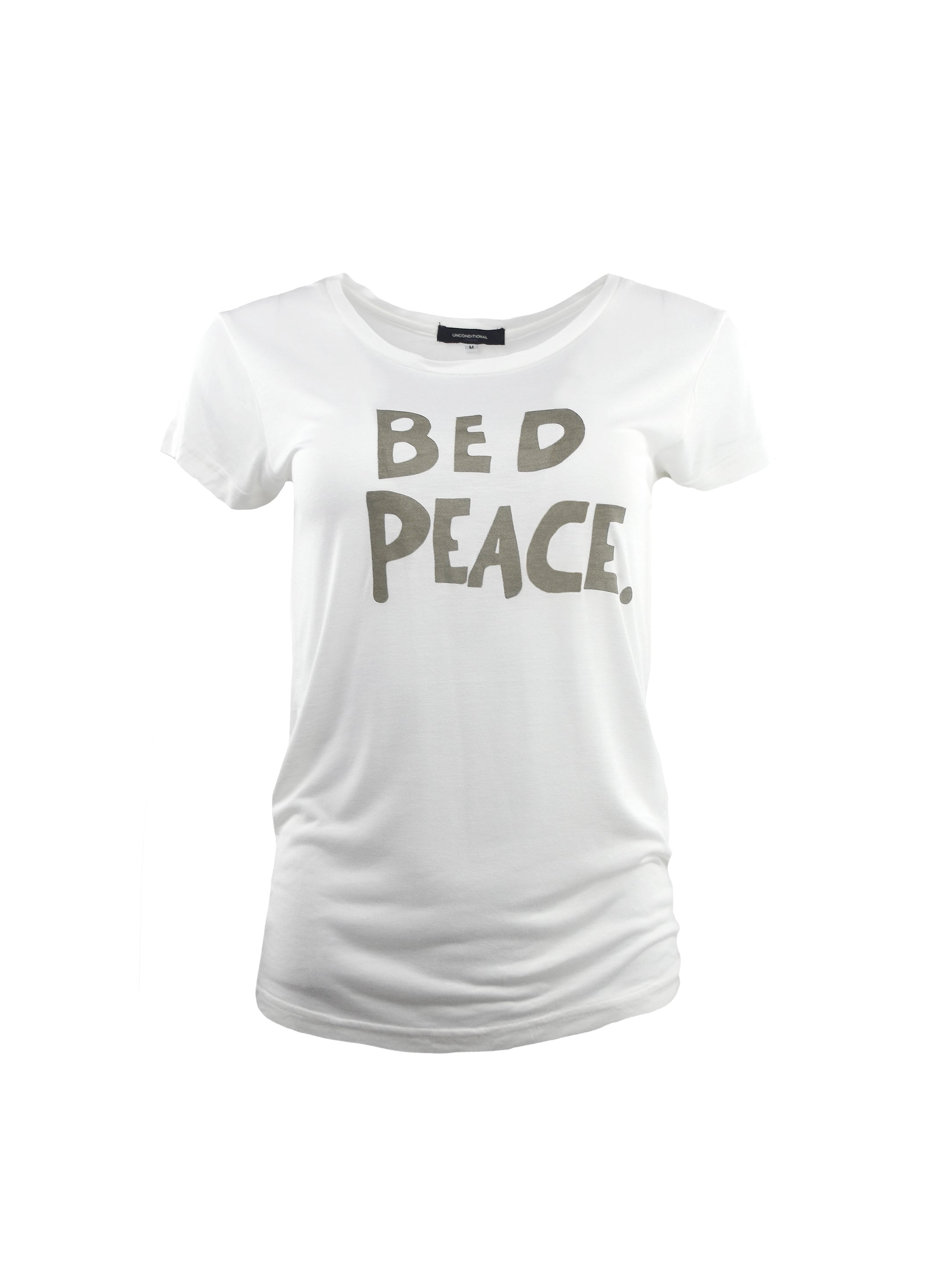 WHITE BED PEACE T-SHIRT