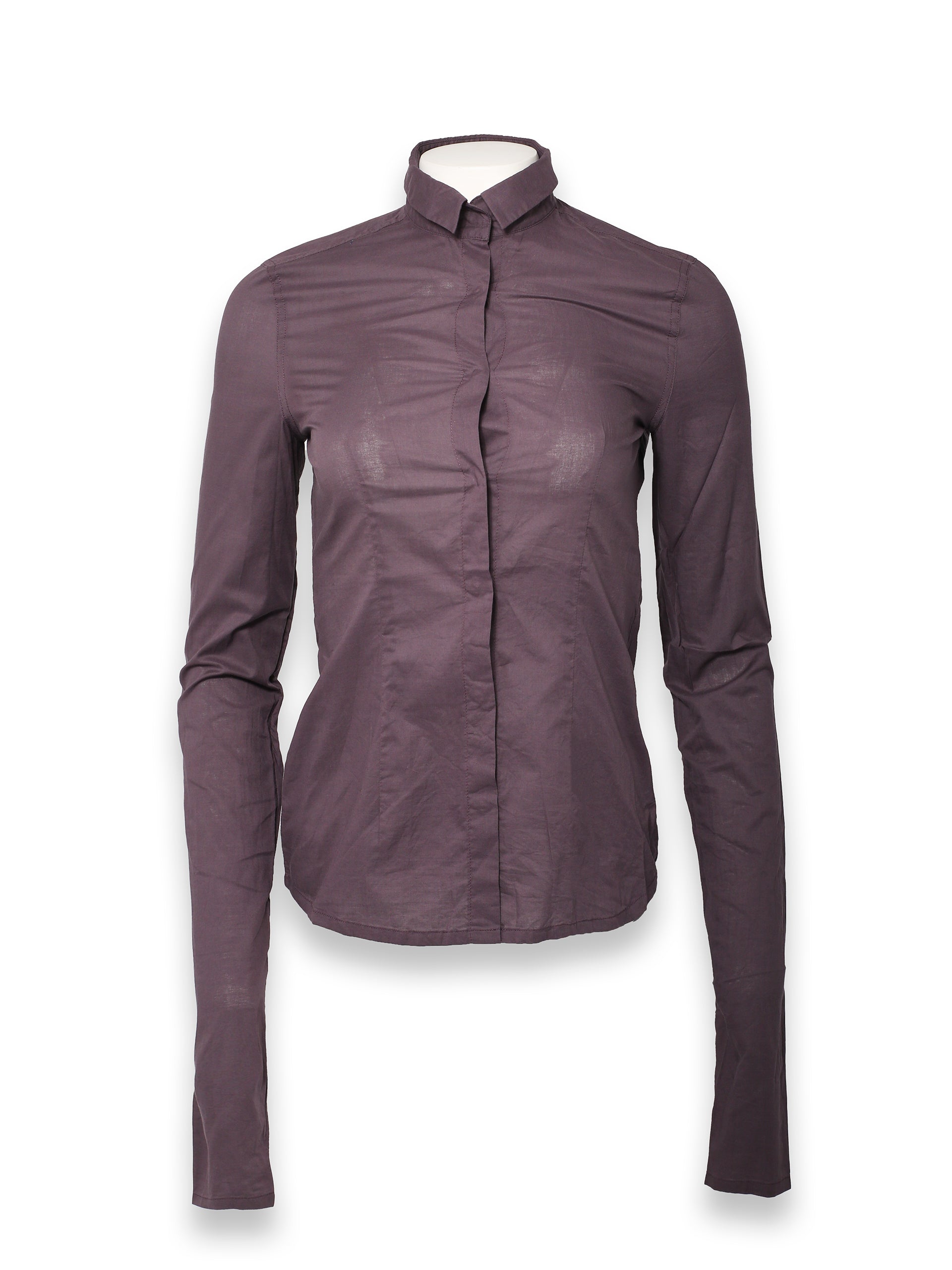Purple Extra Long Sleeve Shirt