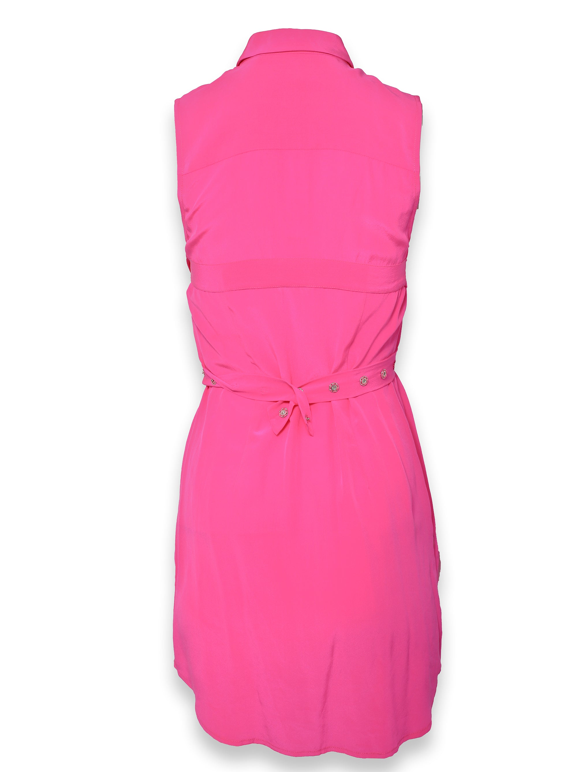 Hot Pink Sleeveless Dress