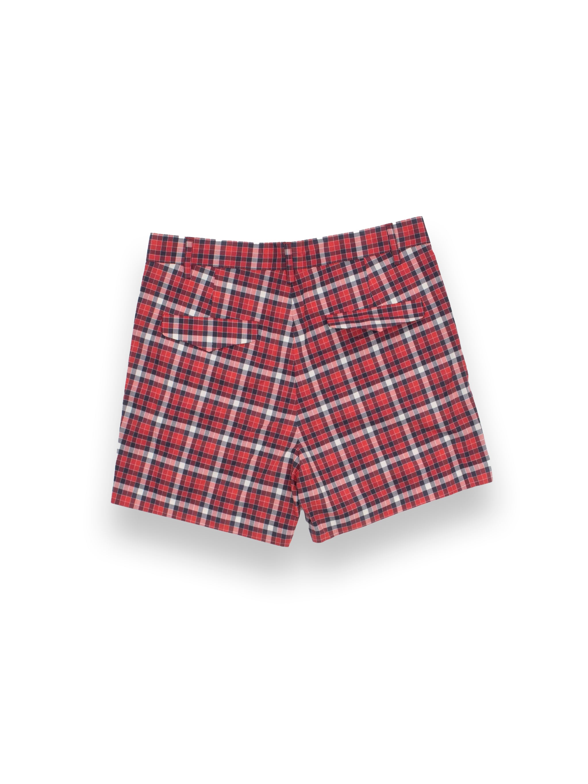 Red Checkered Shorts